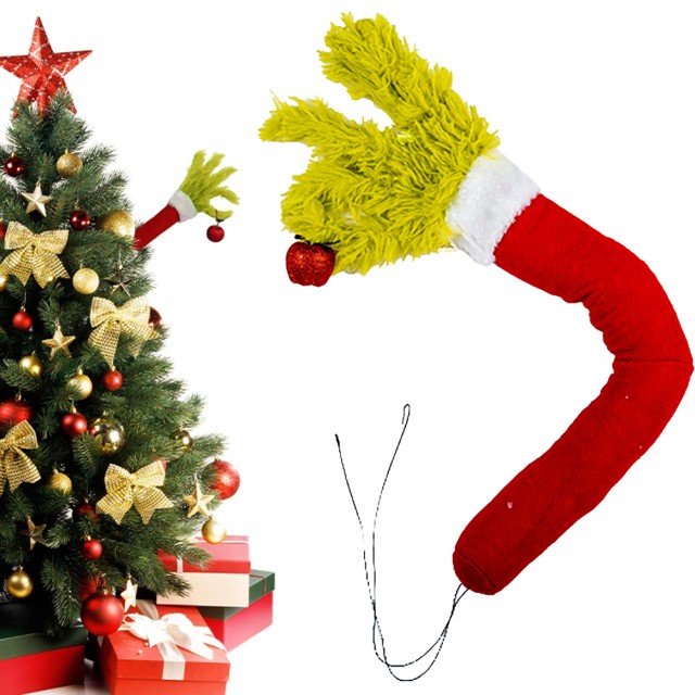 BAKAJI Χριστουγεννιάτικο Στολίδι Χέρι Πειραχτήρι Πράσινου Ξωτικού για Δέντρο 02842845