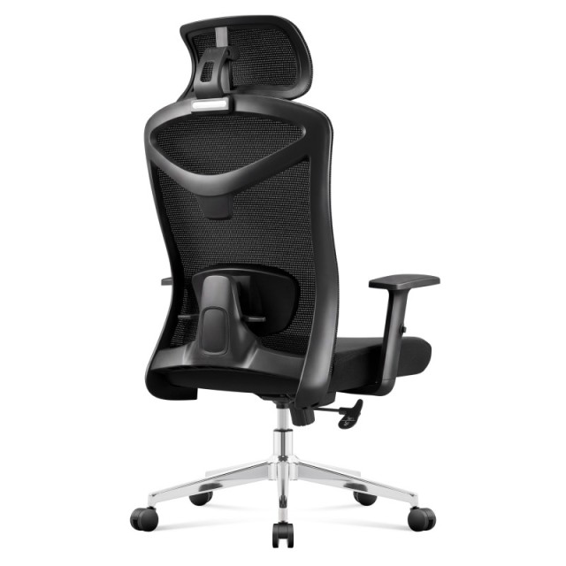 Mark Adler Εργονομική Καρέκλα Γραφείου Μαύρη Manager 2.6  με Mesh Πλάτη, Ρυθμιζόμενο Προσκέφαλο, Μπράτσα και Οσφυϊκή Υποστήριξη 5900415031710