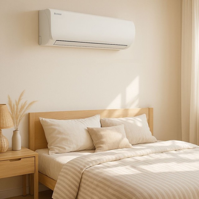 Galileo  Σετ Κλιματιστικό Aero Dual split WIFI 9000 Btu 12000 Btu Inverter και αντλία θερμότητας Chigo 5901291