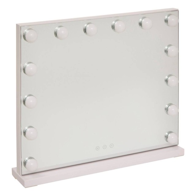 5FIVE Simply smart Περιστρεφόμενος LED Καθρέφτης 50x10x42.5cm σε Λευκό Χρώμα 213305