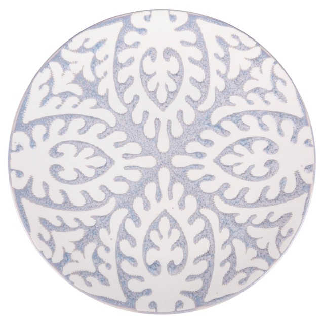 Villa DEste  Σετ 6τμχ Πιάτο επίπεδο 22 εκ. από κεραμικό σε boho chic στυλ Reactive 2188739