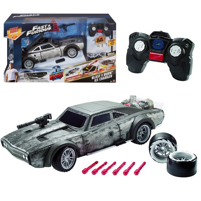 BAKAJI Γρήγορο και Οργισμένο Αυτοκίνητο Τηλεκατευθυνόμενο με Πυραύλους Ρόδες Φώτα και Ήχους 02831139