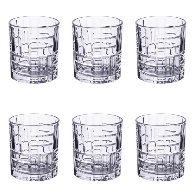 Villa DEste  Σετ 6 ποτήρια νερού 285 ml από γυαλί Parque 5917072