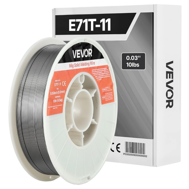 VEVOR Σύρμα Συγκόλλησης MIG Φλουξ Core E71T-11 0.8mm 4.5kg Αερίου MIGHSYXHSE718TJM0001V0