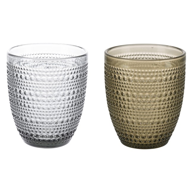 Galileo Σετ 2 Ποτήρια Νερού 340 ml από Διάφανο Μαρωνί Γυαλί Ρώμη Sibilla 5921392