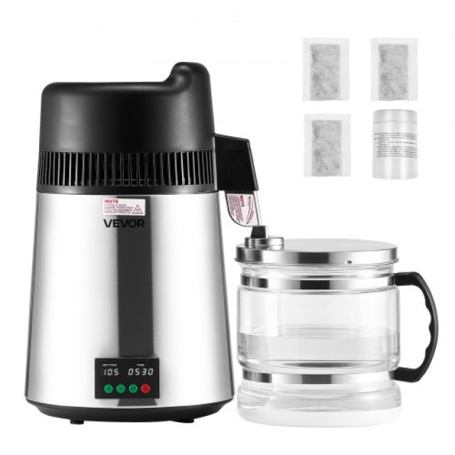 VEVOR Συσκευή Απόσταξης Νερού 6L - Ανοξείδωτη 900W 6LZLSJZXID6LGX8NE001V2