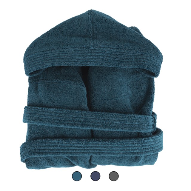 Galileo Ανδρικό πολυτελές μπουρνούζι μεγέθους L σε βαμβάκι με κουκούλα και ζώνη Sibilla 5918176 Τυχαία Επιλογή Χρωμάτων