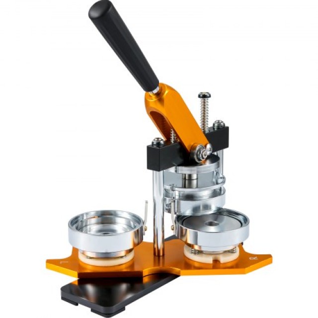 Μηχανή Κατασκευής Κουμπιών VEVOR, 75mm (3 ίντσες), Σετ Πιεστηρίου για Καρφίτσες, 500τμχ & Κόφτης & Μαγικό Βιβλίο  QJSKXZ75MM1008O99V0