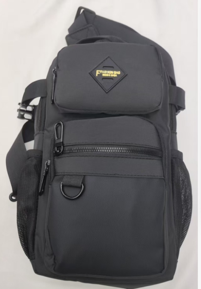 Verk Group Τσαντάκι Μέσης & Στήθους WAIST BAG 161 Πολυλειτουργικό Μαύρο 5907451385784