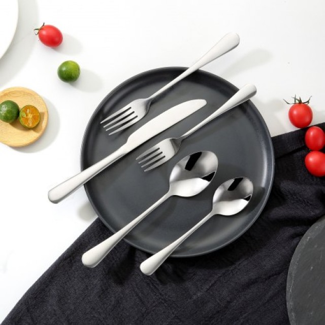 VEVOR Σετ Μαχαιροπίρουνα Ανοξείδωτο Ατσάλι 30 Τεμαχίων για 6 Άτομα 430BXGCJTZBXZMV36V0