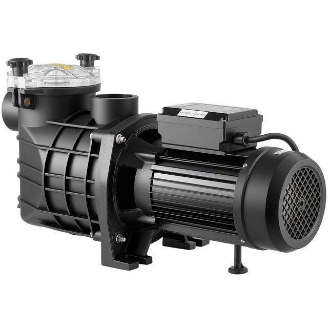VEVOR Αντλία Πισίνας 3000W, Μέγ. Ροή 35,000 L/H, Μονοτάχυτη, AC 220-240V, 2860 RPM, Μέγ. Ύψος 19μ, με Χρονοδιακόπτη 24 Ωρών & Καλάθι Φίλτρου DSYCGLBOZDS3ITJKP001V2