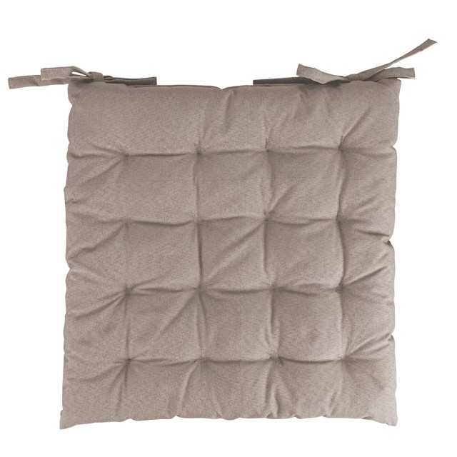 Galileo Μαξιλάρι καρέκλας 40x40 cm με γέμιση και αδιάβροχο σε απόχρωση πέρλα Est 5914890