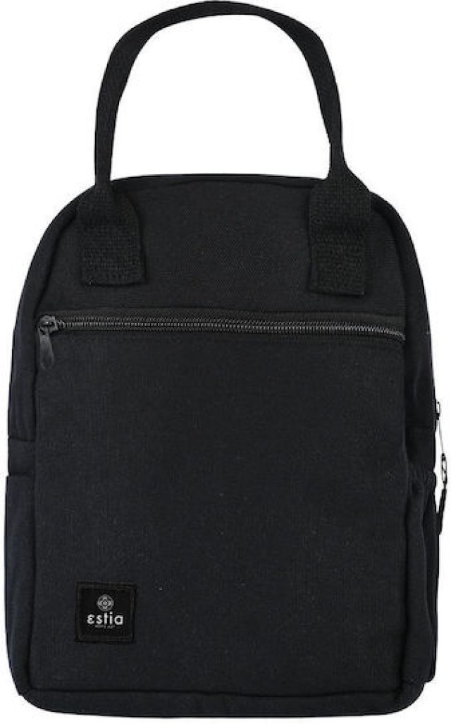 ESTIA Ισοθερμική Τσάντα Φαγητού Save the Aegean 7lt - Midnight Black 01-16982