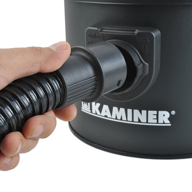 Kaminer 10L Σκούπα Βιομηχανική χωρίς Σακούλα με Λειτουργία Φυσητήρα για Τζάκια, Στάχτες και Σκόνη 26240