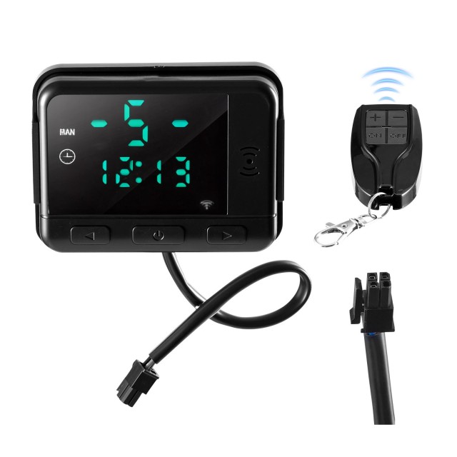 VEVOR Σύστημα Ελέγχου Θερμαντήρα με LCD και Ασύρματο Χειριστήριο, 3.19 x 2.48 x 0.71 ίντσες KGKZPJKGKGMBVX35V001V9