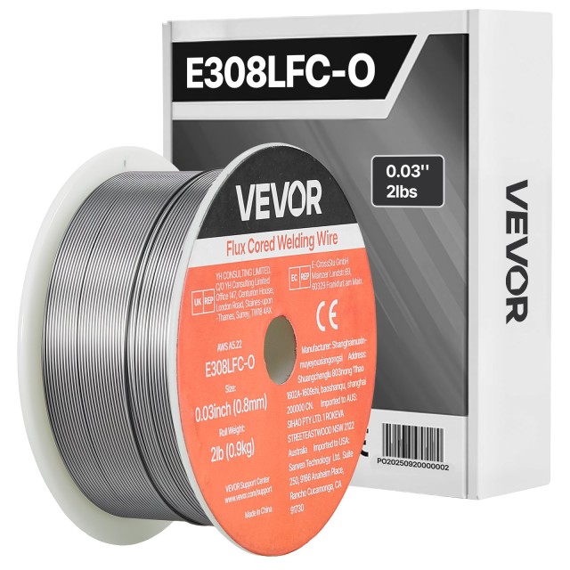 VEVOR Αυτόματη Συγκόλληση Inox, E308LFC-O, 0.8mm, 0.9kg MIGHSYXHSE30R0916001V0