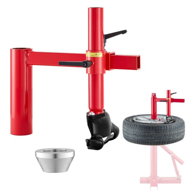 VEVOR Σετ Κεφαλής Εργαλείου Χειροκίνητης Αλλαγής Ελαστικών με Κώνο, για Ζάντες 406-533 mm QCLTCZGJYTTJTZD2M001V0