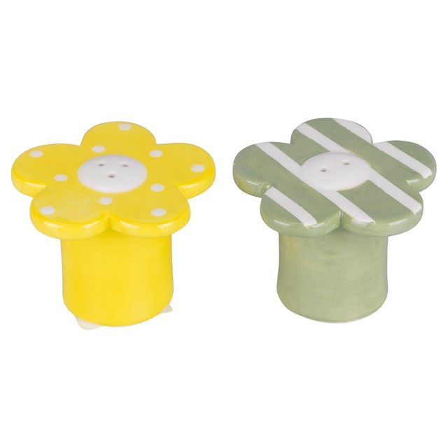 Villa dEste Home Σετ Αλατιέρας και Πιπεριέρας Ανθισμένα Φρούτα Life 5921861