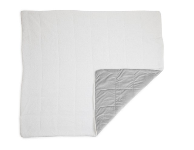 Πολυτελής Κουβέρτα Διπλής Όψης Sherpa 140 x 200 cm Ανοιχτό Γκρι 8720604888263 SleepMed