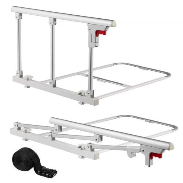 VEVOR Πτυσσόμενο Κάγκελο Κρεβατιού για Ηλικιωμένους - Ρυθμιζόμενο και Αξιόπιστο Υποβοηθητικό Μέσο Πλευράς Κρεβατιού BCBSBCBSKZD7D6RFJ001V0