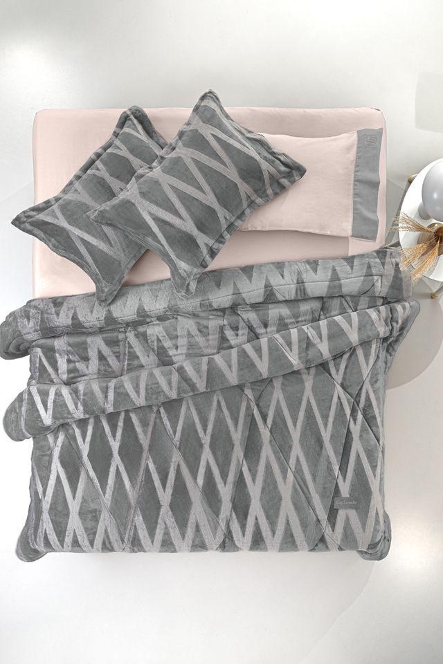 Guy Laroche King Size Πάπλωμα Zadic Grey 260X240 cm 1111086226042