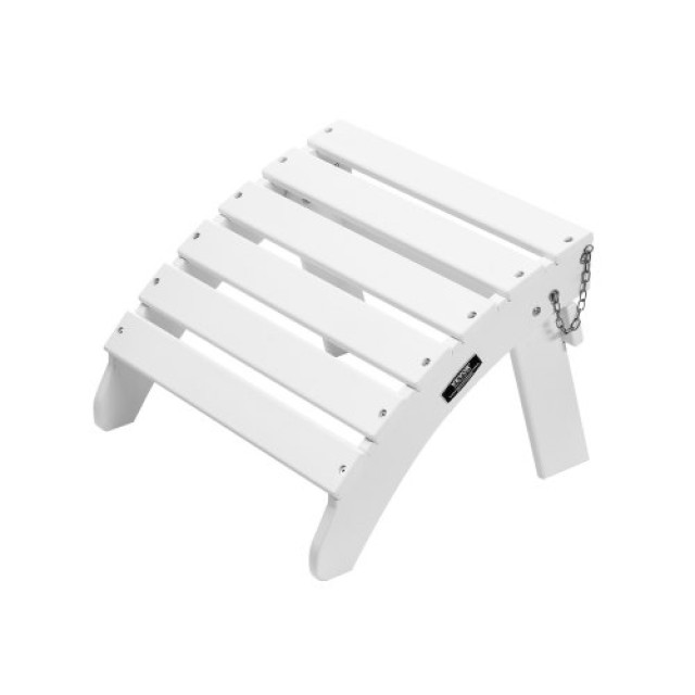 VEVOR Λευκό Πτυσσόμενο Υποπόδιο HDPE Adirondack KZDADLDKTTQPZ41H0V0