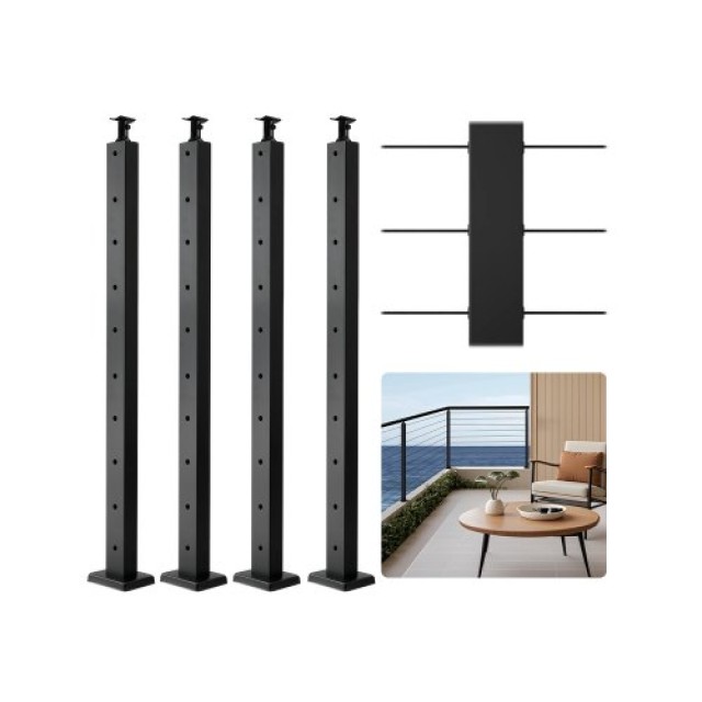 VEVOR Κολόνα Κάγκελου Οριζόντιας Οπής 36x1x2 4JZLGZXHS914UUOI6001V0