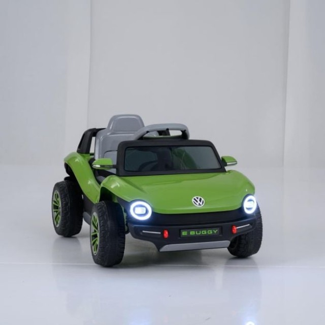 Costway Παιδικό ηλεκτρικό αυτοκίνητο VW 12V με τηλεχειριστήριο 2,4G - Πράσινο TQ10425DE-GN