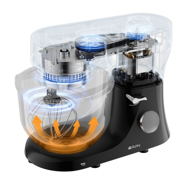 Ruhhy Πλανητικό Μίξερ & Μπλέντερ – Ακρίβεια, Ισχύς & Ευελιξία στην Κουζίνα σας 25728