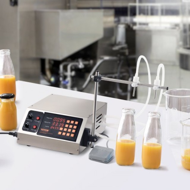 Αυτόματη Μηχανή Γεμίσματος Υγρών VEVOR (Διπλό Ακροφύσιο)  WSDBGYGZJ34LIT0A5V2