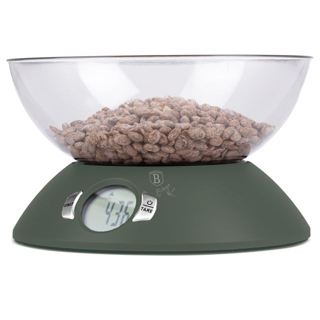 Berlinger Haus Ψηφιακή Ζυγαριά Κουζίνας 1gr/5kg Matt Green Collection BH-9619