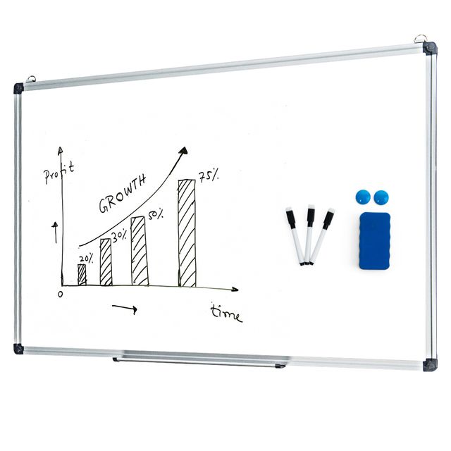 Costway Πολυλειτουργικός Μαγνητικός Πίνακας Whiteboard ST39496