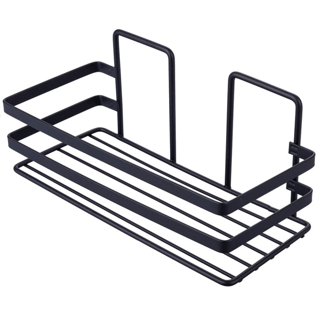 Galileo Μεταλλικό Ράφι 24x11x105 εκ. σε σατινέ μαύρο 5914742