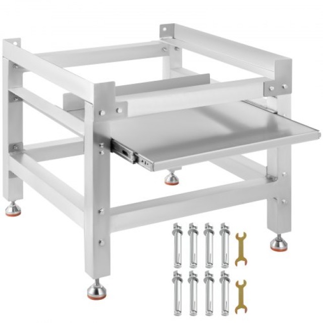 Βάση Πλυντηρίου VEVOR 48x25, 590LBS, Αλουμινίου με 2 Δίσκους 66LBS και 4 Ρυθμιζόμενα Πόδια  LZXYJDZDZ00000001V0