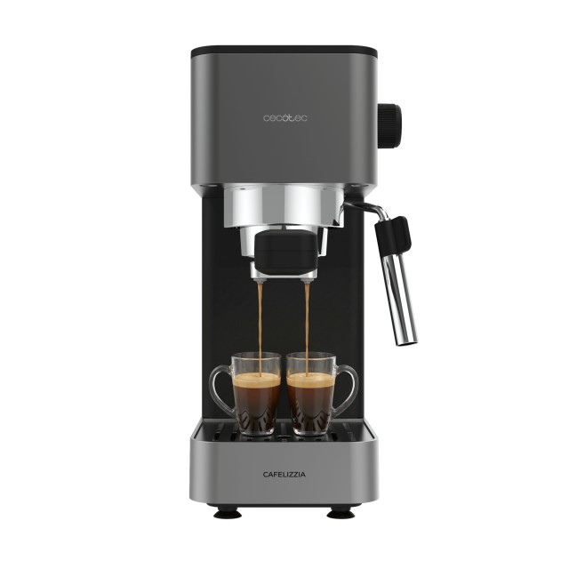 Cecotec Μηχανή Espresso 20 bar Cafelizzia 690 Grey 1230-1465W CEC-123331