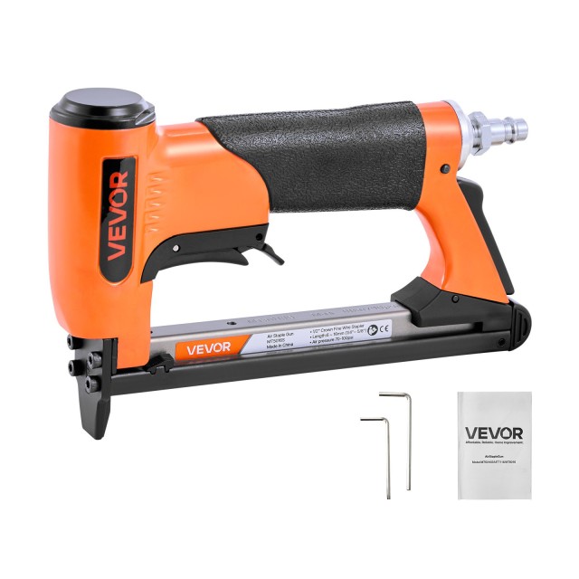 VEVOR Πνευματικό Καρφωτικό 20-Γκάζι, 12.8mm Στέμμα, Μήκος 6-16mm, Μέγιστη Χωρητικότητα 110 Καρφιών BCGDSDDQ20GAES707001V0