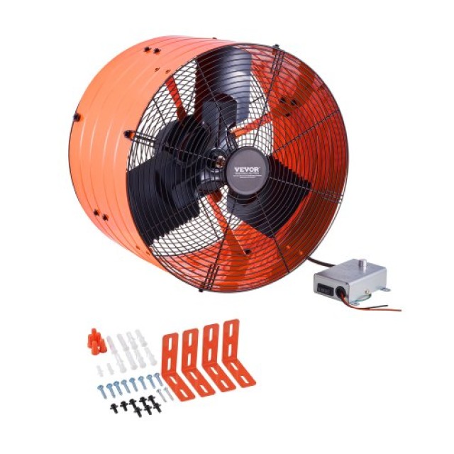 VEVOR Ανεμιστήρας Σοφίτας 16 με Θερμοστάτη SQFJ16YC2940V2S5AV2