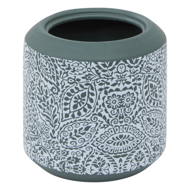 5FIVE Simply smart Κεραμικό Πιγκάλ Μπάνιου Επιδαπέδιο με Μπρούτζινη Λαβή Arboria 211409A