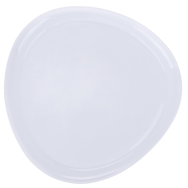 Galileo Σετ 6τμχ  Πιάτο μπριζόλας από οπαλίνα γυαλί 30 εκ. λευκό Sibilla 5920211