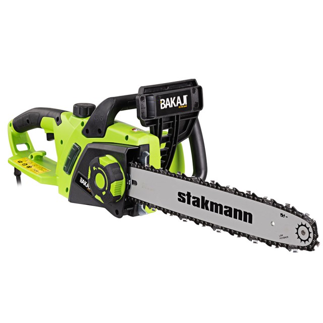BAKAJI Ηλεκτρικό Αλυσοπρίονο 2400W με Λάμα 40cm για Κοπή Κλαδιών και Ξύλων 02841045