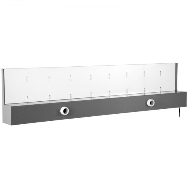 VEVOR Καταρράκτης Πισίνας 36.2x3.2x8.1, 17 Χρώματα LED, Ακρυλικός για Κήπο/Πισίνα SLPBPQAW900DBS001V2