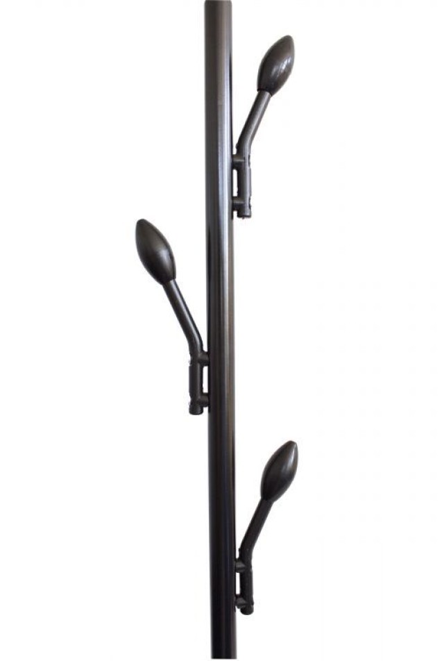 Επιδαπέδια Κρεμάστρα με 2 Ράφια και Τροχούς για Ρούχα MODERNHOME GH-203