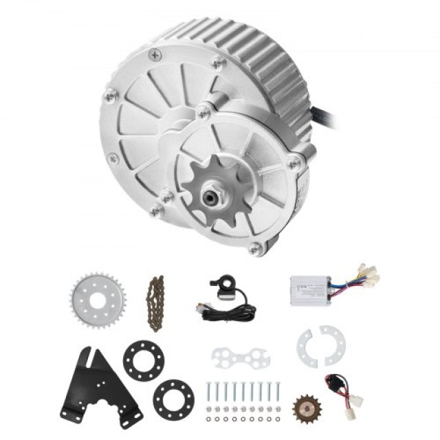 VEVOR Σετ Ηλεκτρικού Κινητήρα 450W με Βούρτσες DC 36V 3000rpm με Αναβαθμισμένο Ελεγκτή ZLYSDJTJ450W6TMKIV9