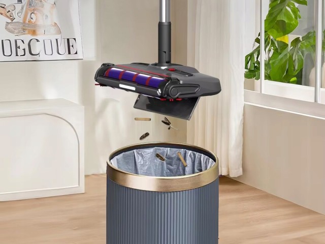 Verk Group Κορυφαία Ασύρματη Σκούπα Χειρός με Περιστρεφόμενη Βούρτσα KAŚKA 5907451377284