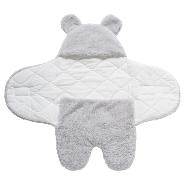 DAS KIDS Υπνόσακος Fleece Relax 80x85 σε Γκρι Απόχρωση 420580854911