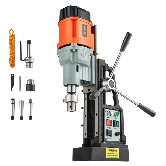 VEVOR Μαγνητική Δραπανομηχανή 1500W 60mm 0-600 RPM CLZJPCSDJ60M77GY5001V2