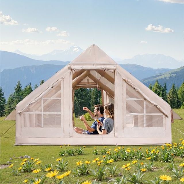 VEVOR Φουσκωτή Σκηνή Glamping 5-8 Ατόμων με Αντλία KJZP431MCQWZUXN7IV0