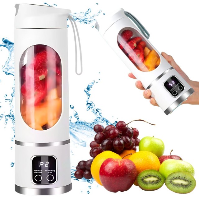Verk Group Φορητό Μπλέντερ για Smoothies, Ασύρματο, USB, Μίνι Ανάμειξη με Τυχαία Επιλογή Χρωμάτων 5907451372227