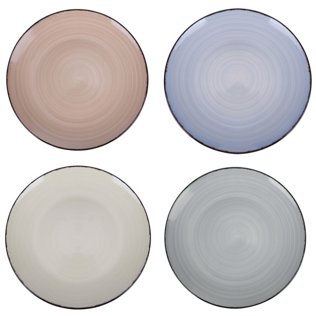 Villa DEste  Σετ 4 τμχ Πιάτο σερβιρίσματος από χειροποίητη γρανίτη 4 Τόνων 5920533