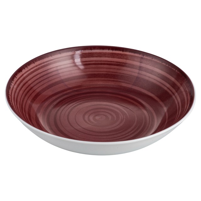 Villa DEste  Σετ 6τμχ Ρηχό πιάτο από πορσελάνη Baita Purple 5922833